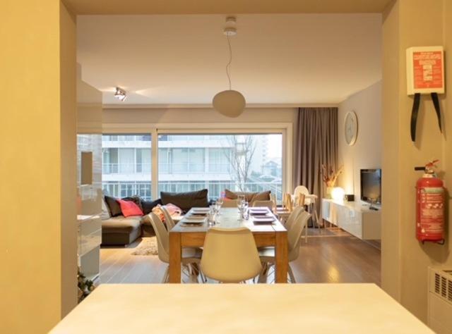 Appartement Nieuwpoort-Bad Met Garage Экстерьер фото