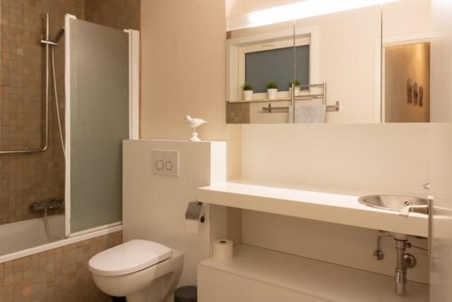 Appartement Nieuwpoort-Bad Met Garage Экстерьер фото